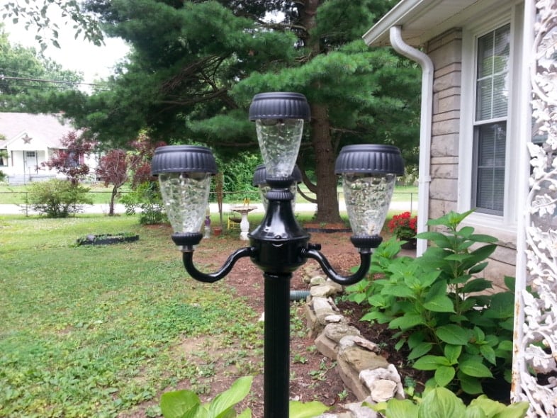 repurposed floor lamp