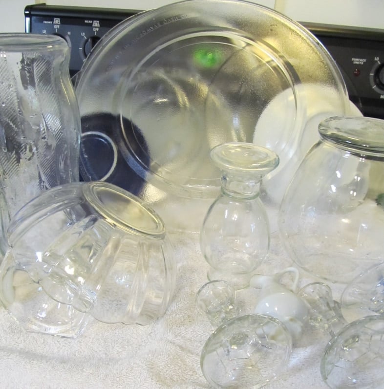 random glassware