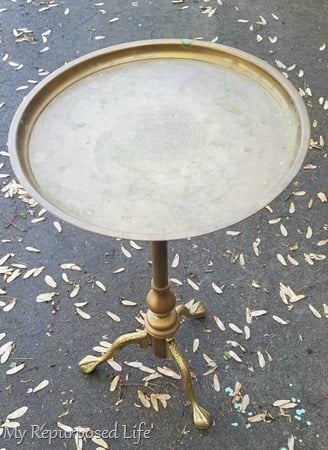 free small brass table