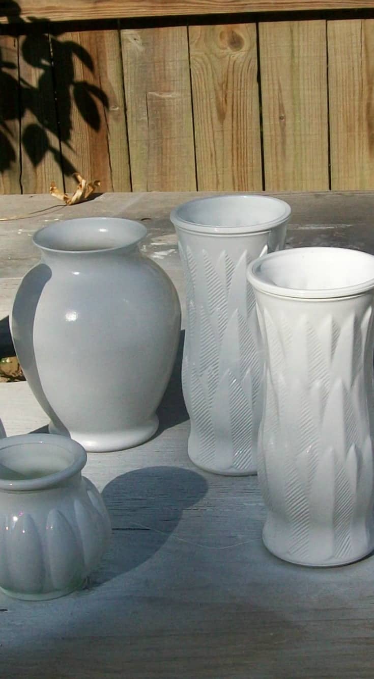 spray painting glassware tips