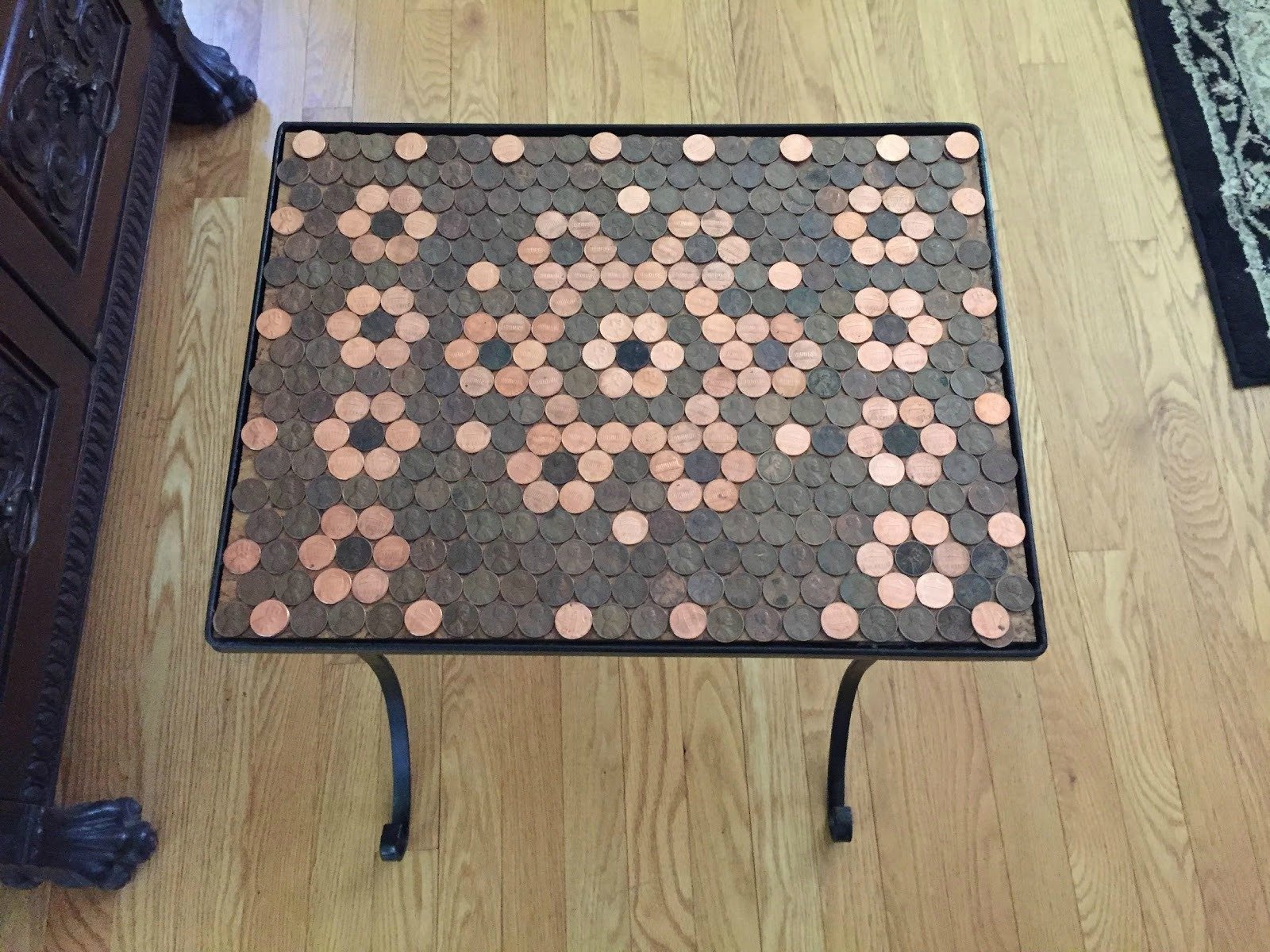 Penny Top Tables  Stacking Metal Tables - My Repurposed Life®