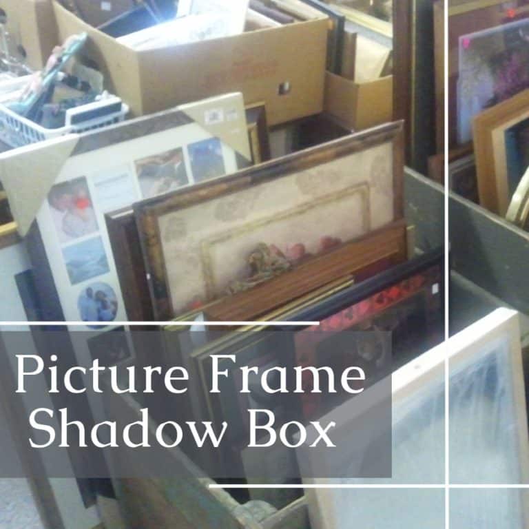 DIY Shadow Box Frame