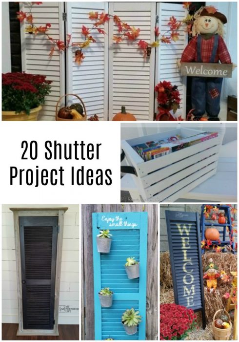 Repurposed Shutter Projects - My Repurposed Life®
