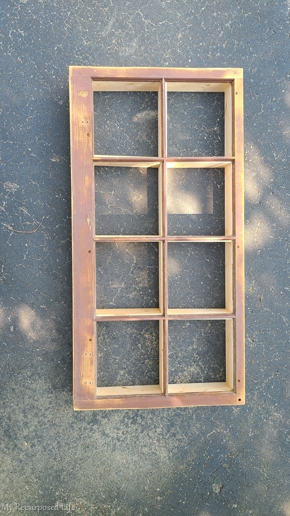 rough draft of shadow box repurposed window rough draft of shadow box repurposed window