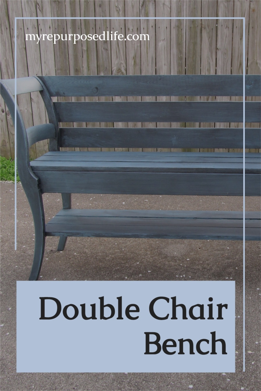 How to NOT Make a Double Chair Bench Seriously, the double chair bench turned out okay in the end, but it was touch and go for awhile. Tips on using two old chairs, and new lumber to make an awesome new bench! #MyRepurposedLife #repurposed #chairs #bench #diy #project via @repurposedlife