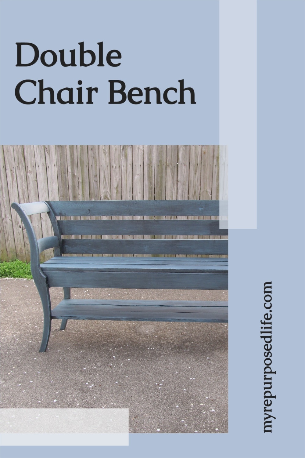 How to NOT Make a Double Chair Bench Seriously, the double chair bench turned out okay in the end, but it was touch and go for awhile. Tips on using two old chairs, and new lumber to make an awesome new bench! #MyRepurposedLife #repurposed #chairs #bench #diy #project via @repurposedlife