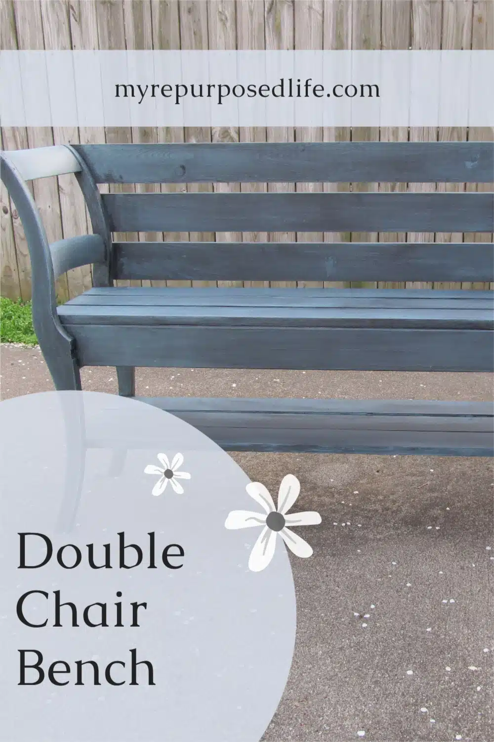 How to NOT Make a Double Chair Bench Seriously, the double chair bench turned out okay in the end, but it was touch and go for awhile. Tips on using two old chairs, and new lumber to make an awesome new bench! #MyRepurposedLife #repurposed #chairs #bench #diy #project via @repurposedlife