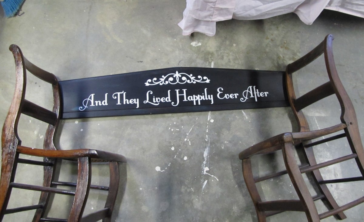 designing a double chair bench