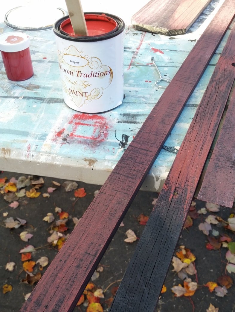 heirloom traditions peppery red paint