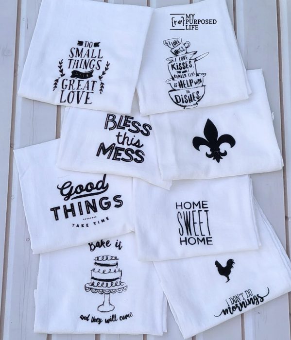 Decorative Flour Sack Towels
