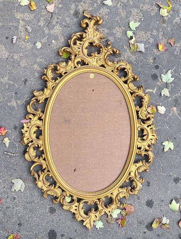 gold baroque mirror