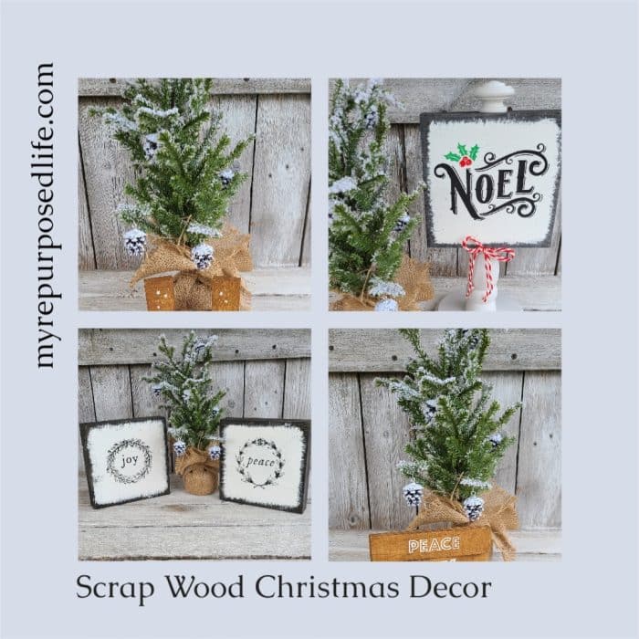 Scrap Wood Christmas Decor