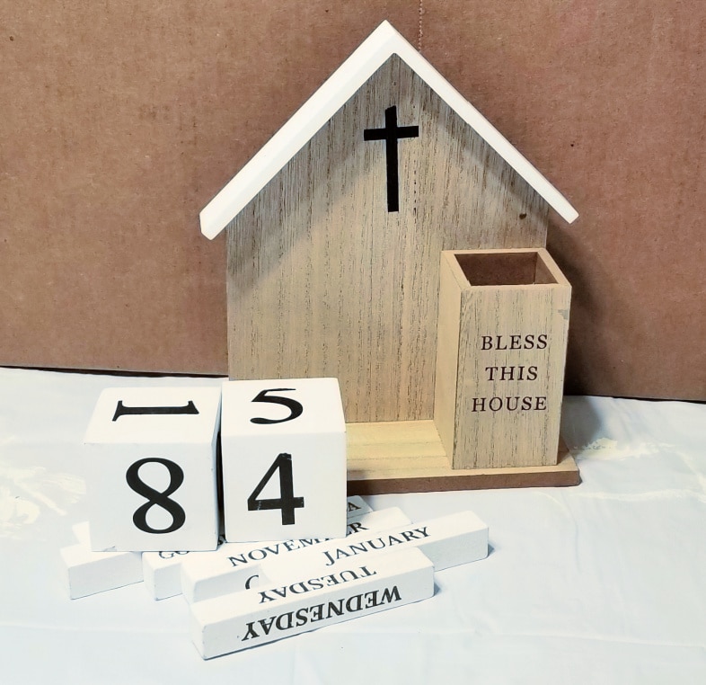 perpetual calendar before painting