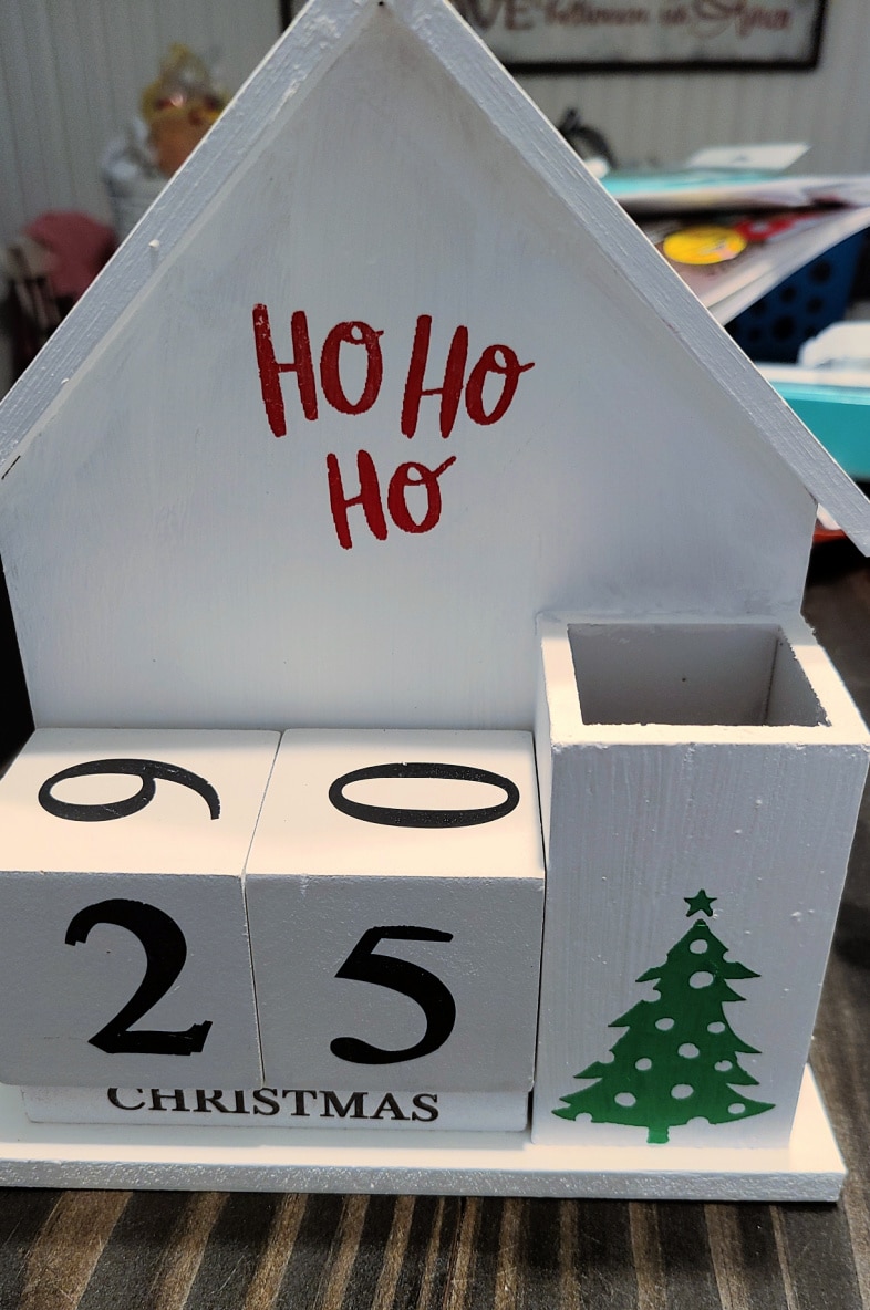 perpetual calendar countdown to Christmas