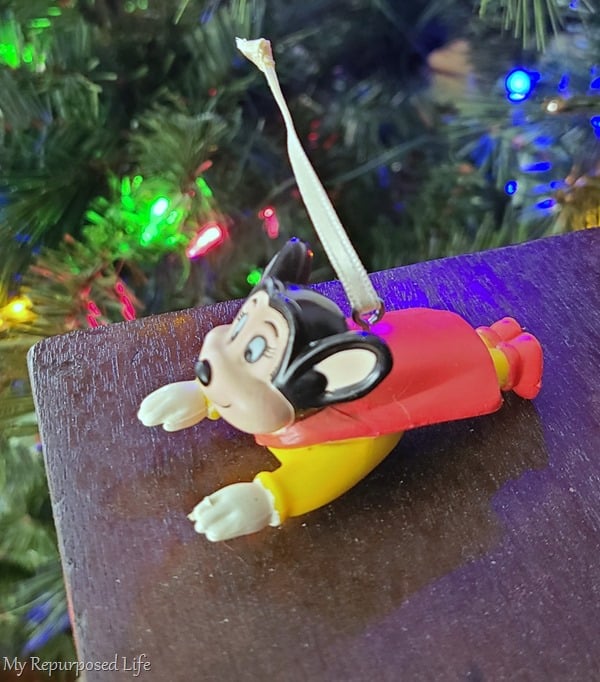 diy mighty mouse Christmas ornament