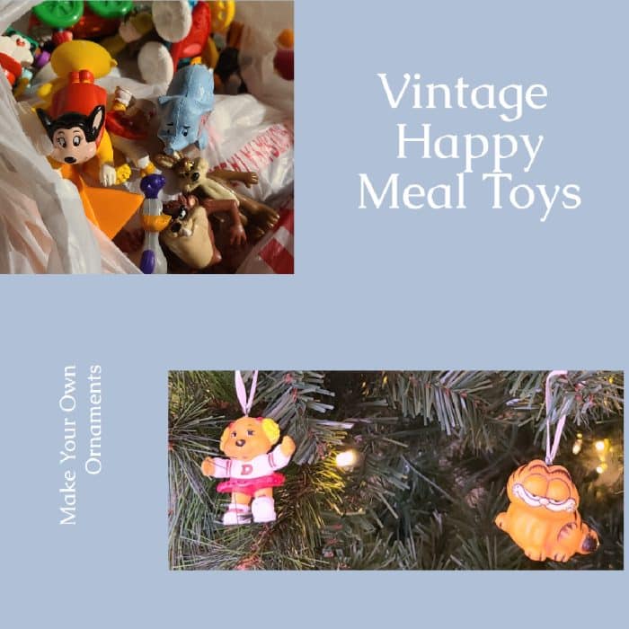 Vintage Happy Meal Toy Ornaments