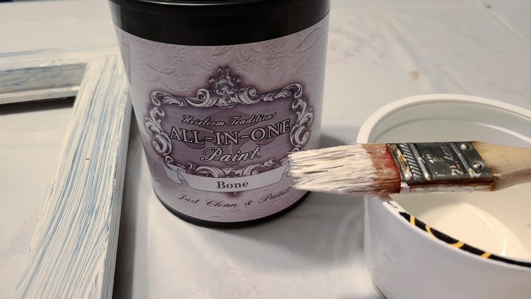 all in one paint for picture frame project