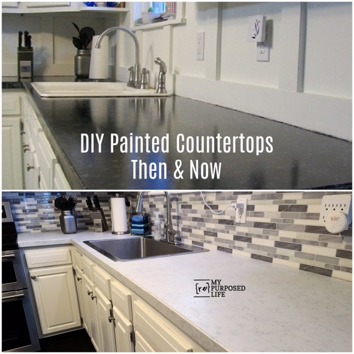 Painted Kitchen Countertops | Again