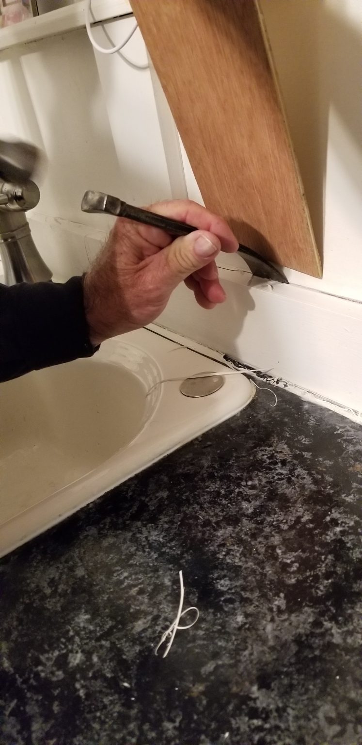 How To Peel and Stick Backsplash My Repurposed Life®