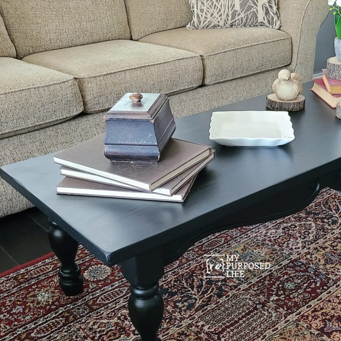 Thrift Store Coffee Table Makeover