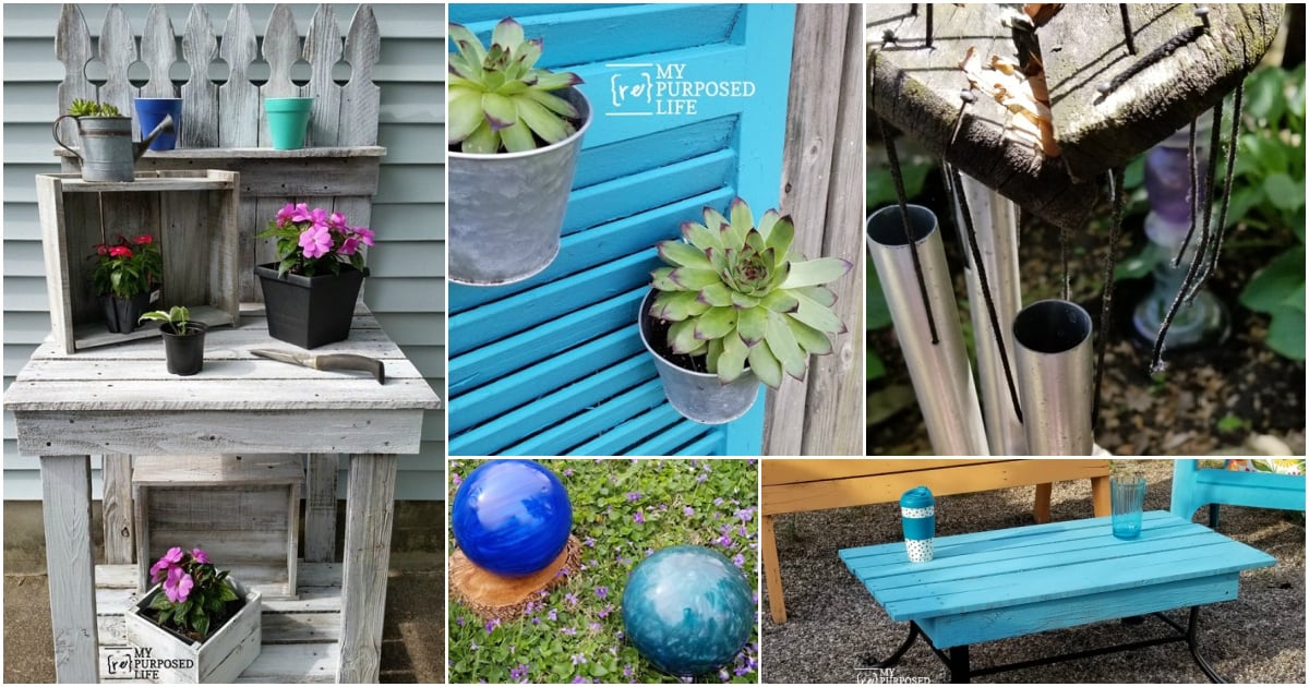 Recycled Yard and Garden Projects - My Repurposed Life®