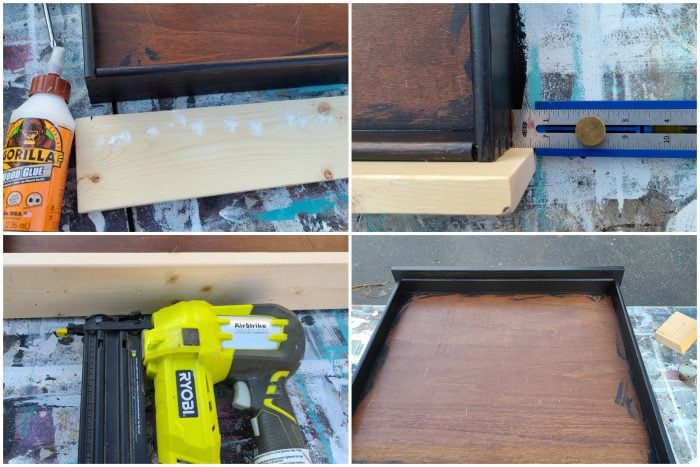 ow to add shelf to desk drawer chalkboard