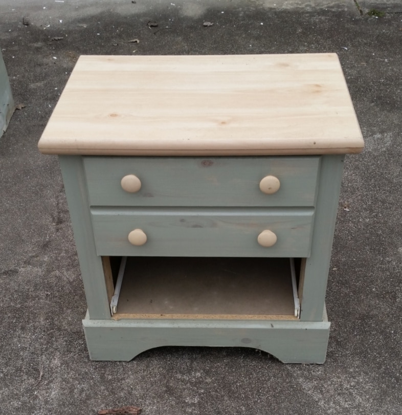 free green nightstand