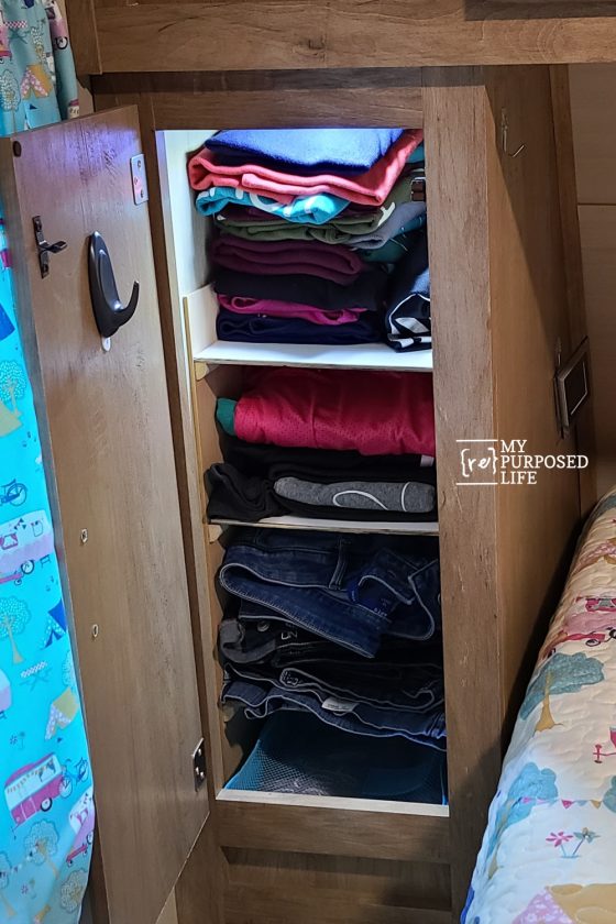 No Drill Closet Shelves Renters Campers My Repurposed Life®