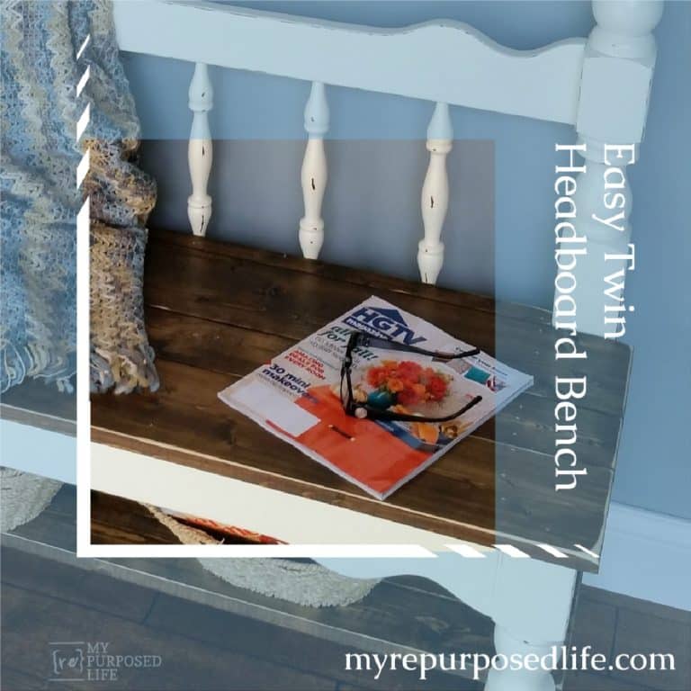 White Twin Headboard Bench