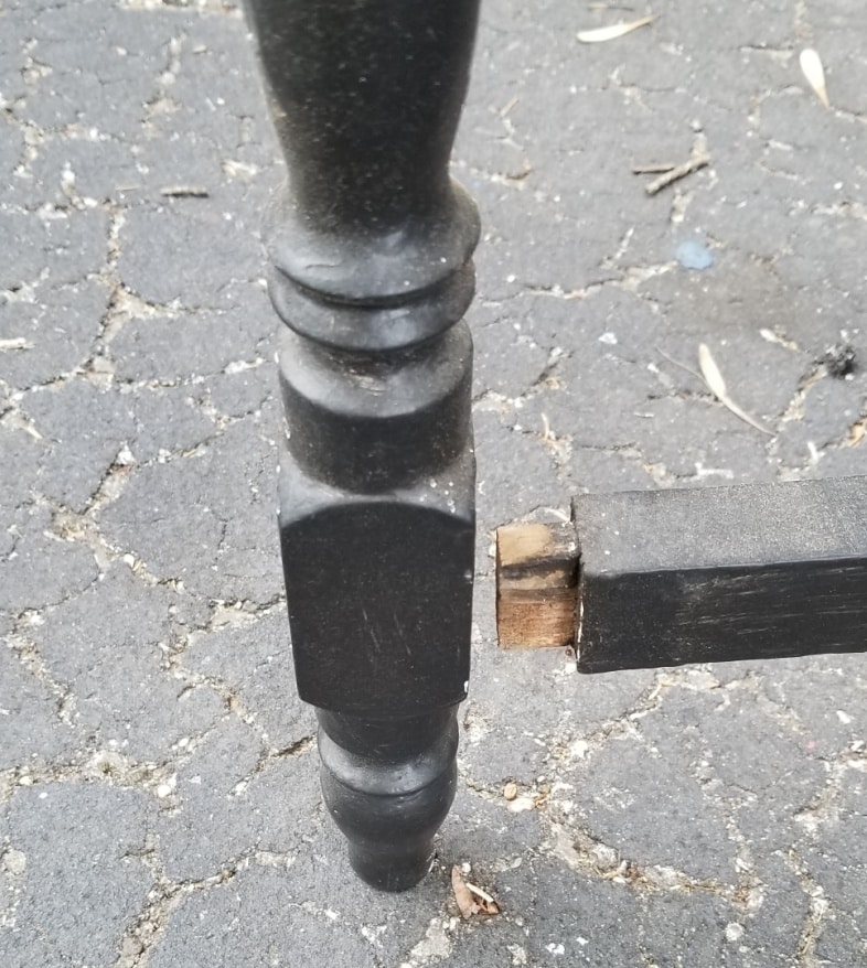 repairing table leg