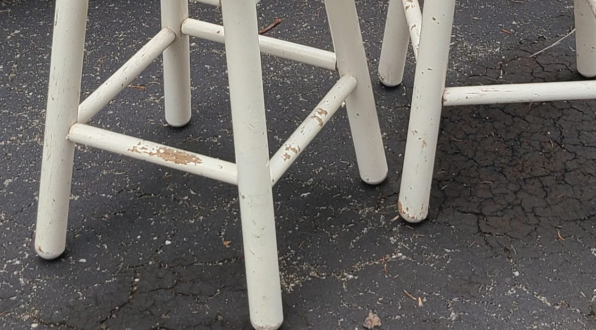 chippy bar stools