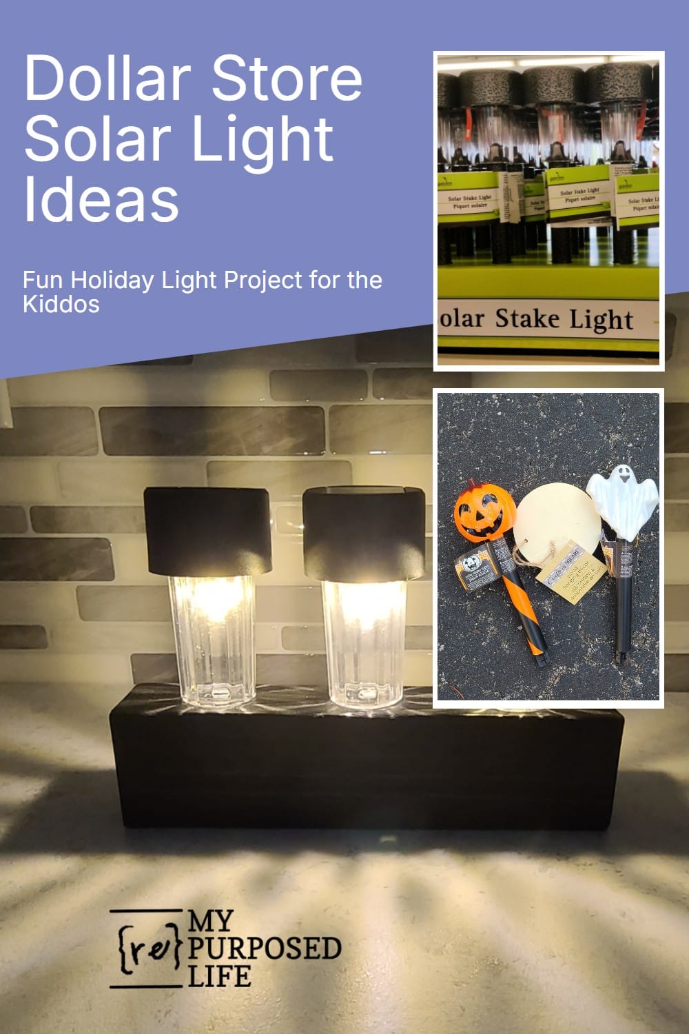 dollar store solar light project ideas