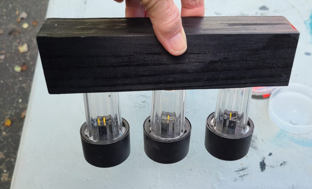 solar lights fit tight
