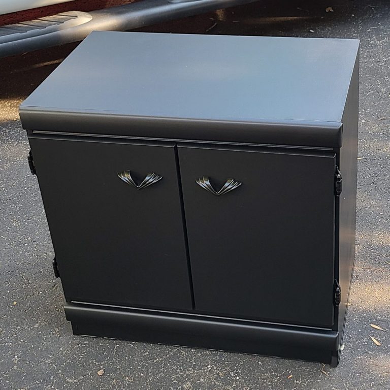 Upcycled Laminate Nightstand