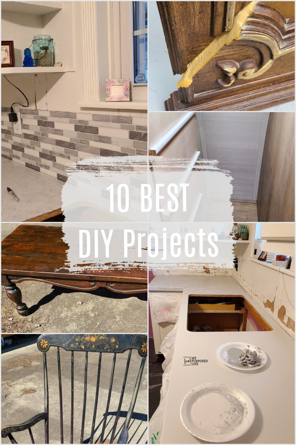 My Repurposed Life BEST DIY and reader's favorites from 2021. All the projects are timeless, not relevant to just a single year. Something for everyone! via @repurposedlife