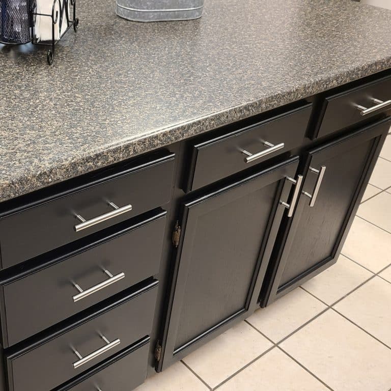 Kitchen Island Cabinet Makeover