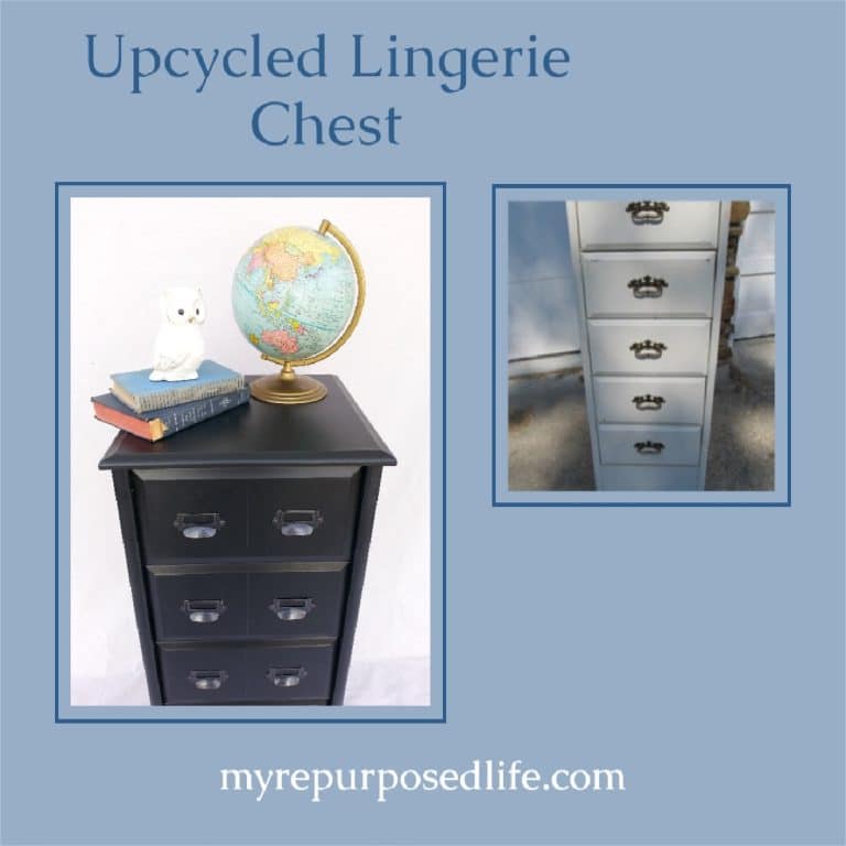 Upcycled Lingerie Cabinet