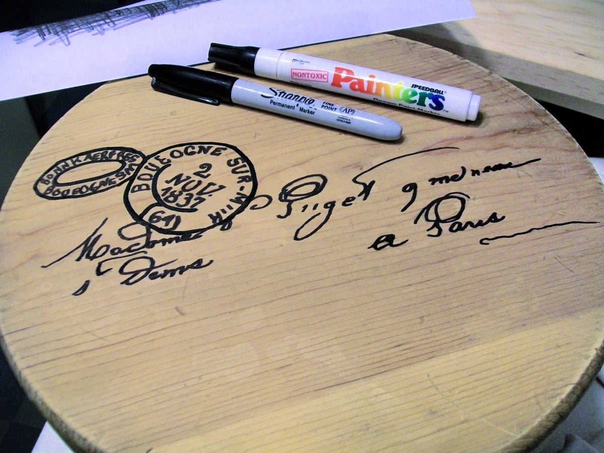 easy image transfer sharpie paint pen