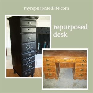 Repurposed Desk into chest