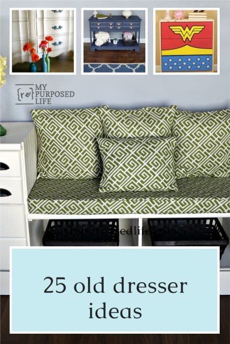 Repurposed Furniture Old Dresser Ideas, How To Repurpose Old Dresser Drawers