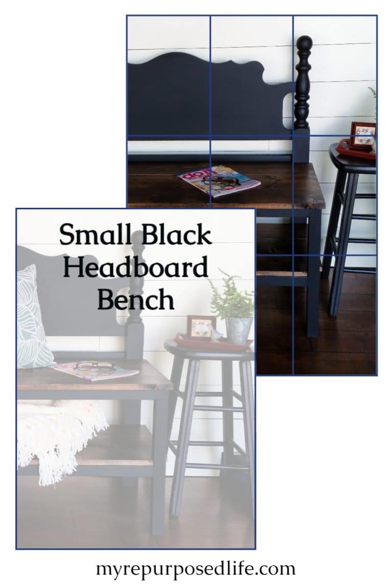 small black bench My Repurposed Life