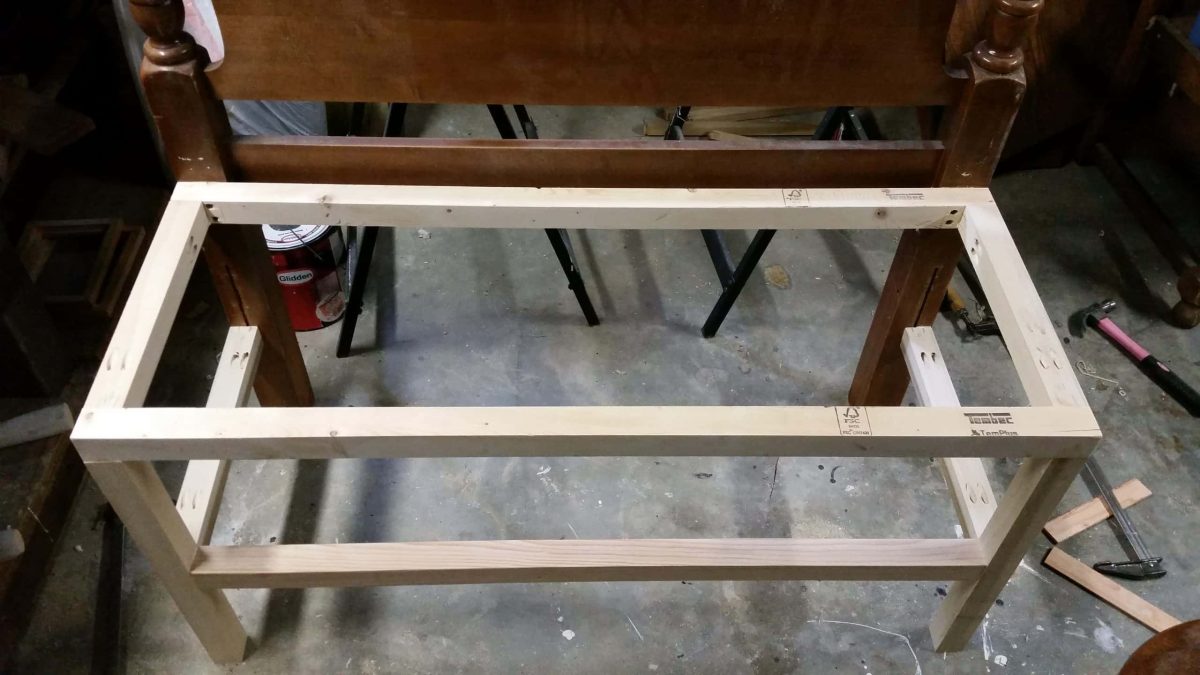 small-black-bench-construction