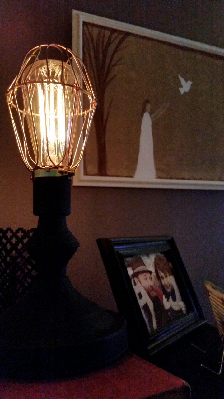Edison Bulb Table Lamp My Repurposed Life®