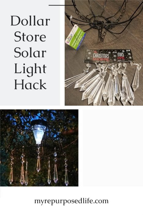 dollar store solar light hack