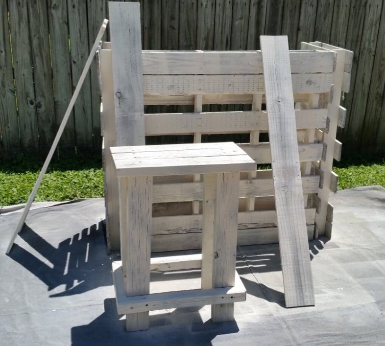paint diy portable bar shelves and stool with finish max