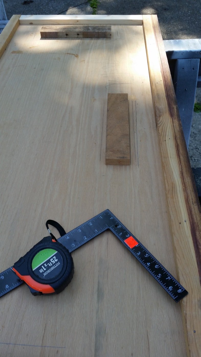underneath side of bar top