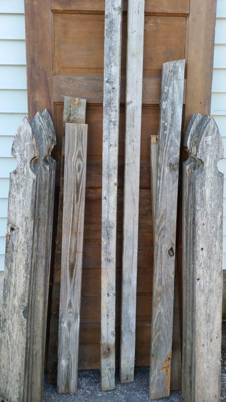 reclaimed weathered wood