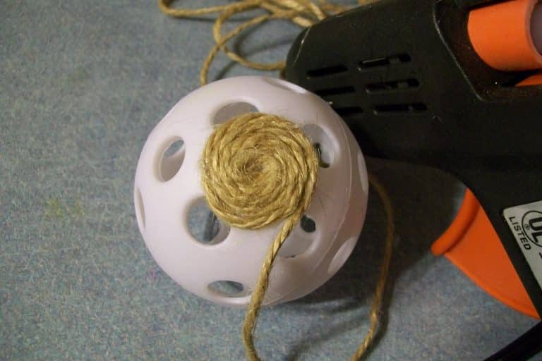 Decorative jute balls My Repurposed Life®