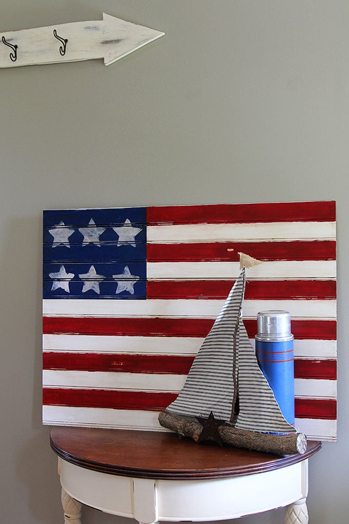 american flag craft idea