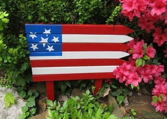easy garden flag